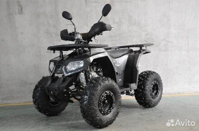 Квадроцикл ATV-125F серый