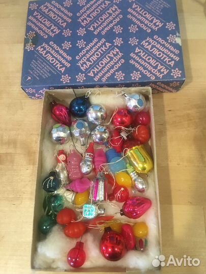 Елочные игрушки СССР