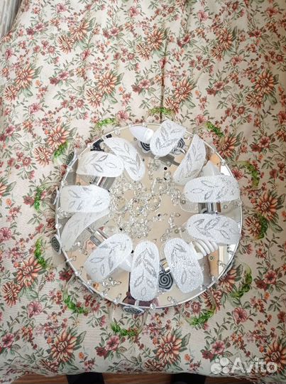 Люстра потолочная бу