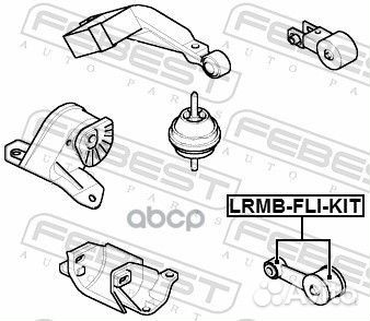 Сайлентблок опоры двигателя land rover freeland