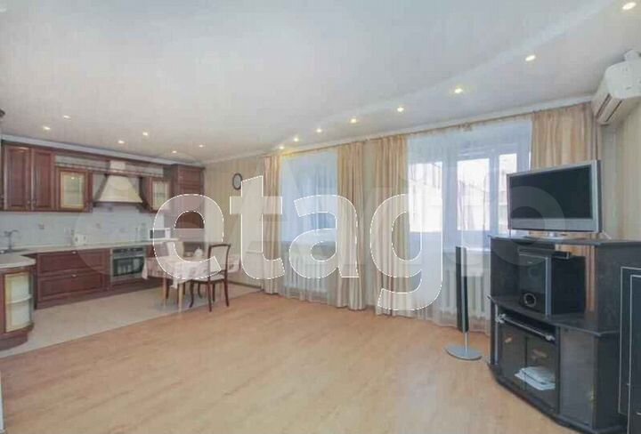 2-к. квартира, 74,8 м², 6/6 эт.