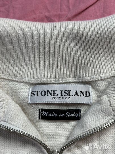 1/4 zip stone island оригинал