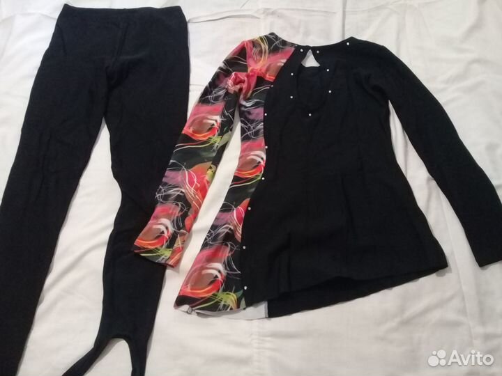 Платье и лосины для фигурного катания