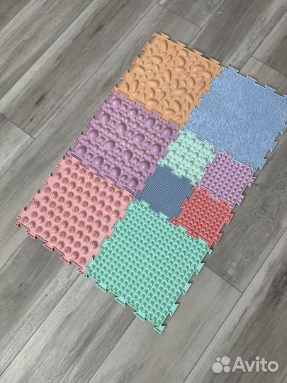 Массажный развивающий орто коврик