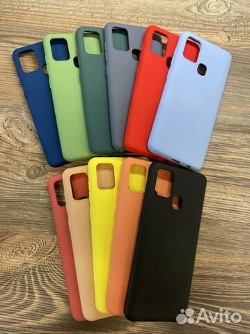 Чехол силиконовый Samsung - А21S