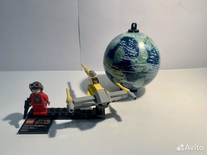 Lego 9674 Истребитель Набу и планета Набу
