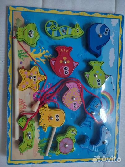 Магнитная рыбалка для детей