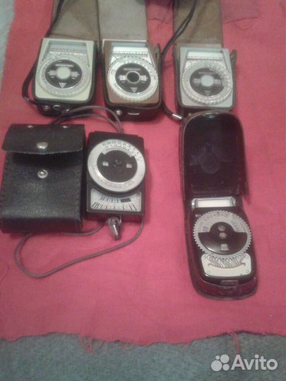 Экспонометры Ленинград СССР