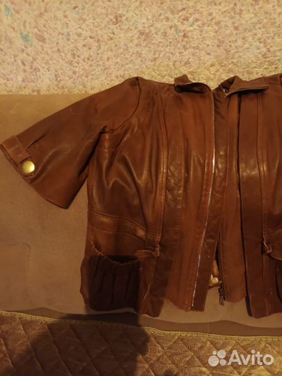 Кожаная куртка натуральная
