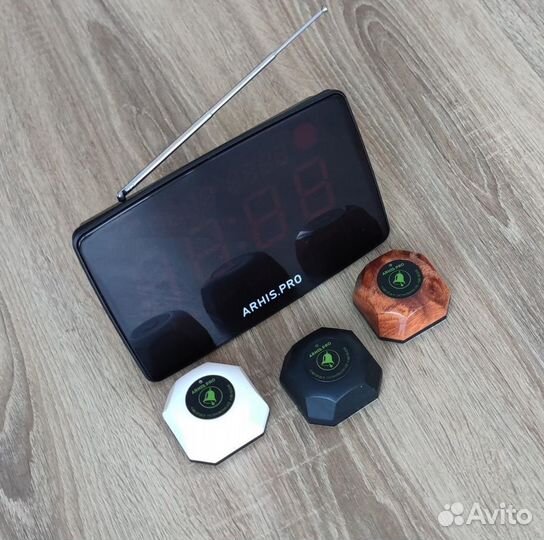 Табло вызова персонала и кнопки модель Бургер