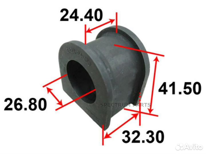 Tenacity asbma1006 Втулка тпу