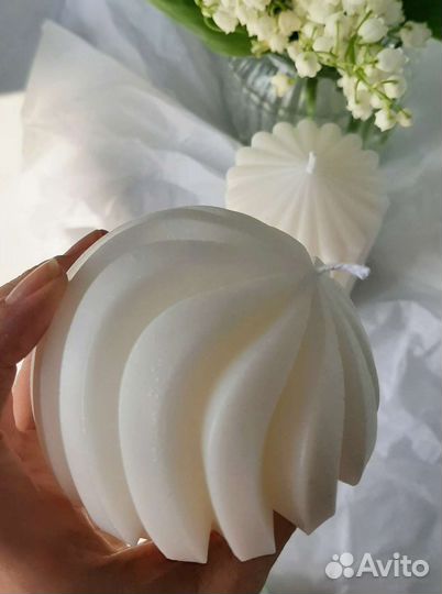 Свечи восковые ручной работы