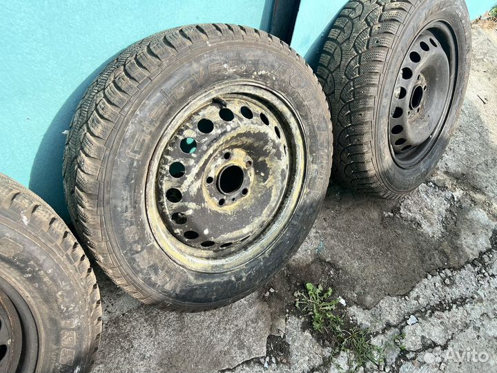 Колеса r15 зимние шипованные 5х110