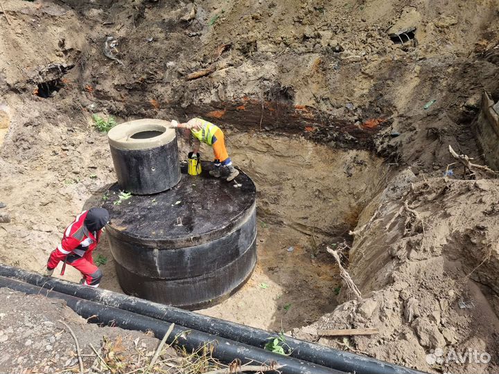 Бригада монтажников и сварщиков, монолитчиков