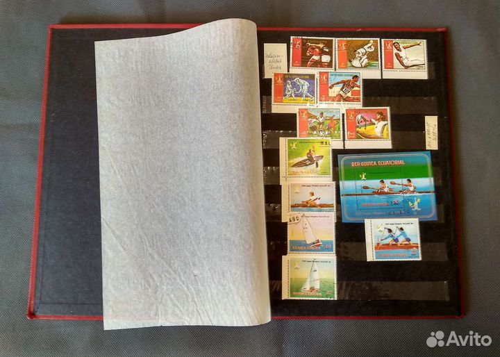 Альбом кляссер альбомные листы с марками СССР