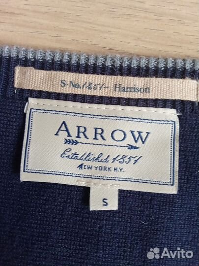 Arrow. Разм.48. Муж.премиальный пуловер, США