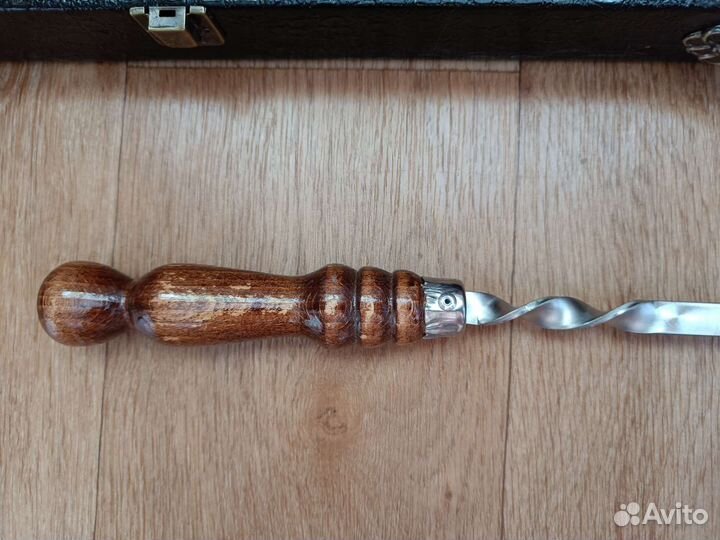 Подарочный набор шампуров в кейсе