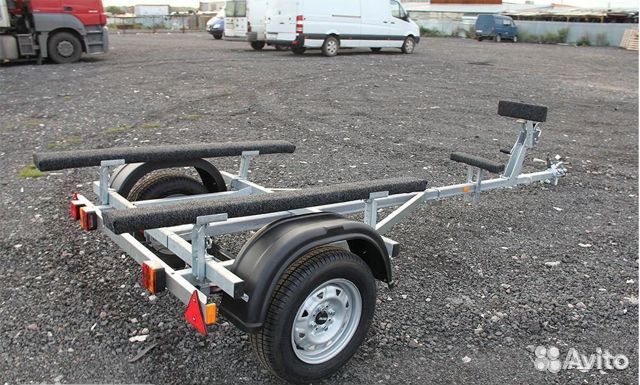 Легковой прицеп мзса для надувной лодки пвх