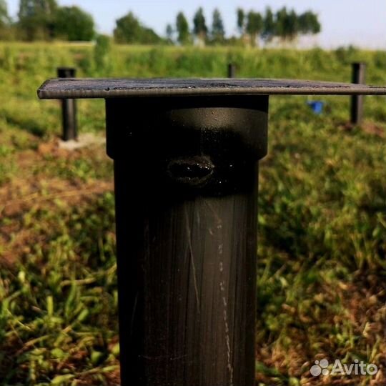 Винтовые сваи с установкой