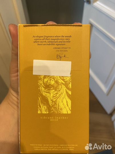 Мужская Туалетная вода zara