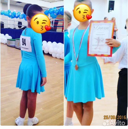 Рейтинговое платье для спортивных танцев