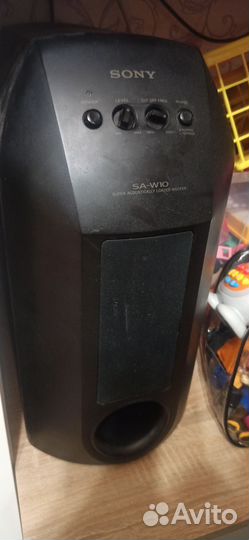 Активный сабвуфер Sony SA-W10 и колонки SS-SR15