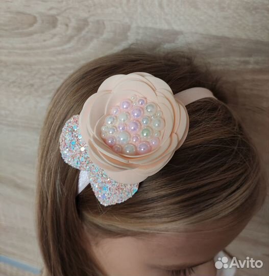 Повязка на голову для девочки