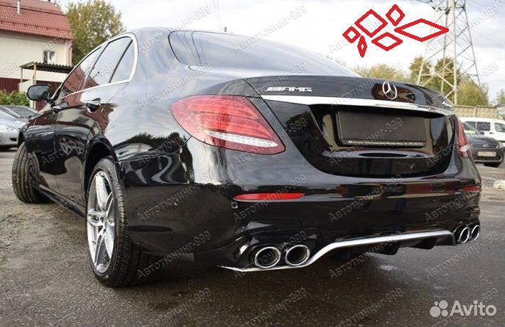 Диффузор 53 амг E-class 213 хром