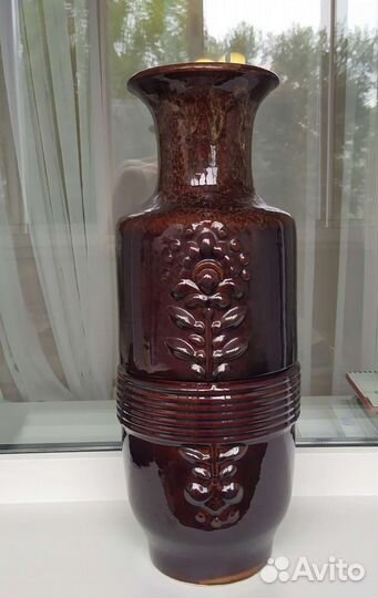 Ваза напольная керамическая