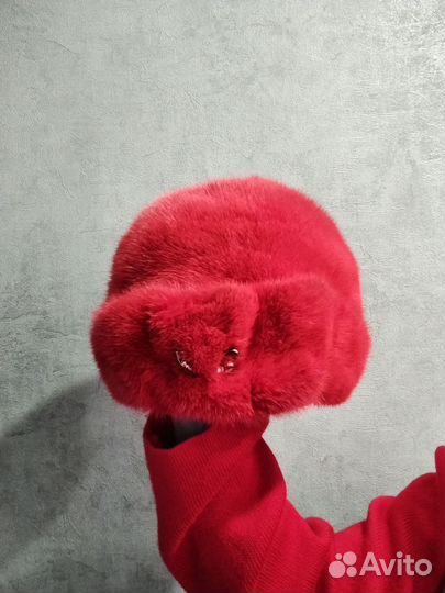 Шапка норковая женская 56-57