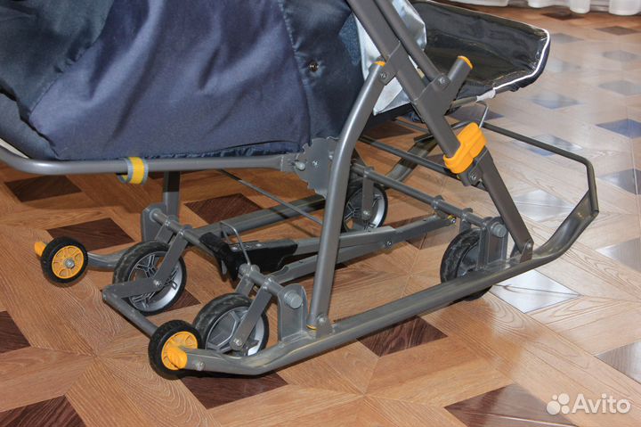 Санки-коляска nika7