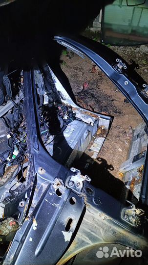 Рено Логан порог левый стойка передняя средняя