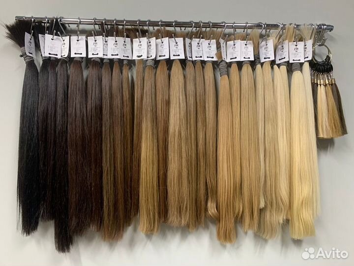 Волосы для наращивания волос люкс