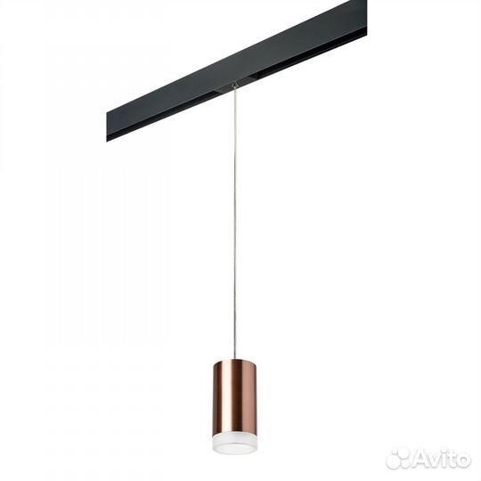 Светильник металлический и акриловый 1 лампа