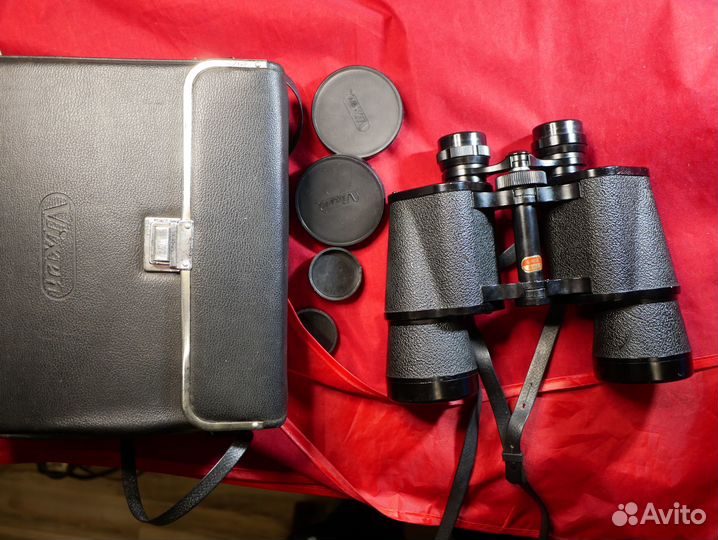 Серьезный бинокль vixen 16x50 Япония. Кейс