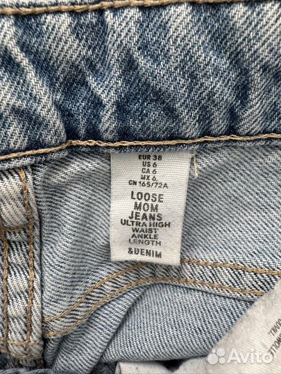 Джинсы женские hm 38 mom