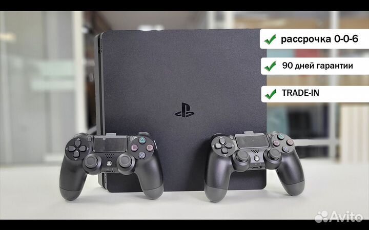 Sony Playstation 4 Slim (1tb,б/у)