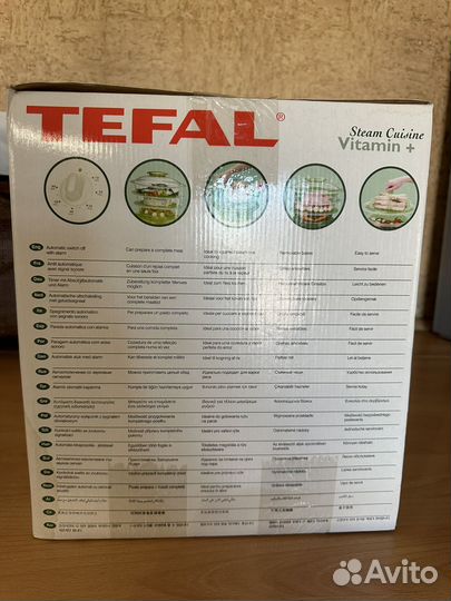 Пароварка tefal steam cuisine