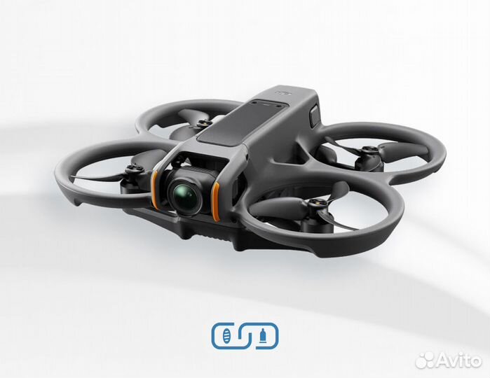 Квадрокоптер DJI DJI Avata 2 Fly More Combo 3 АКБ