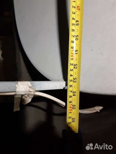 Спутниковая тарелка бу 1, 2 м х 1,4 м