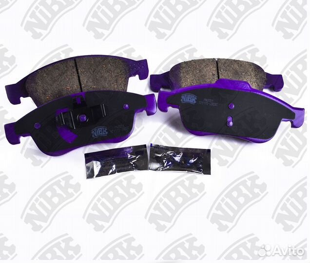 Колодки тормозные передние