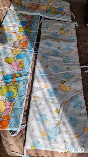 Бортики в детскую кроватку