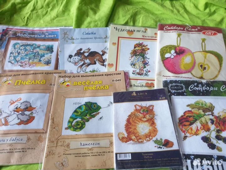 Наборы для вышивания крестом