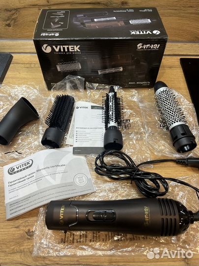 Фен-щетка Vitek 1000w