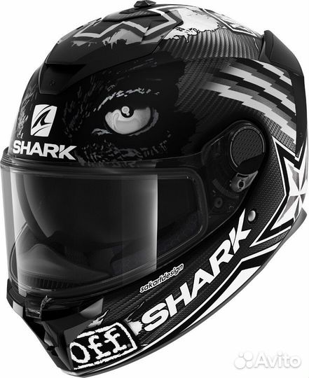 Мотошлем Shark spartan GT carbon redding 2023