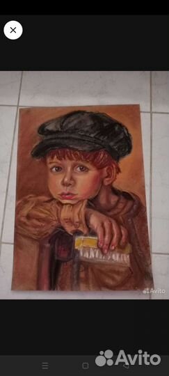 Портрет маслом,пастелью