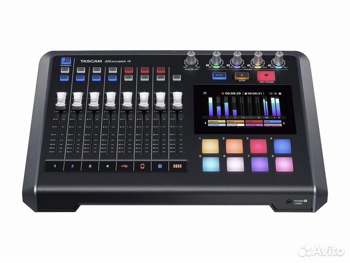 Tascam Mixcast 4 аудиоинтерфейс