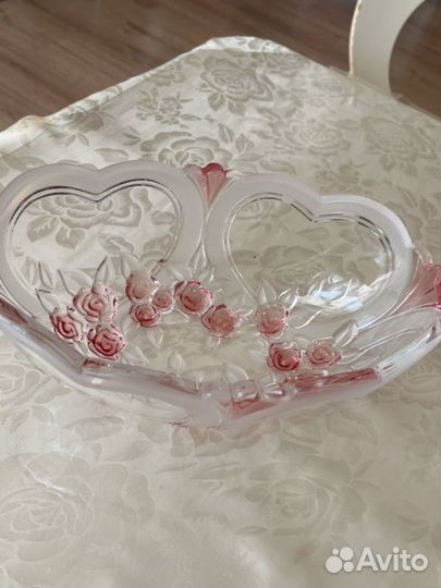 Хрустальная конфетница