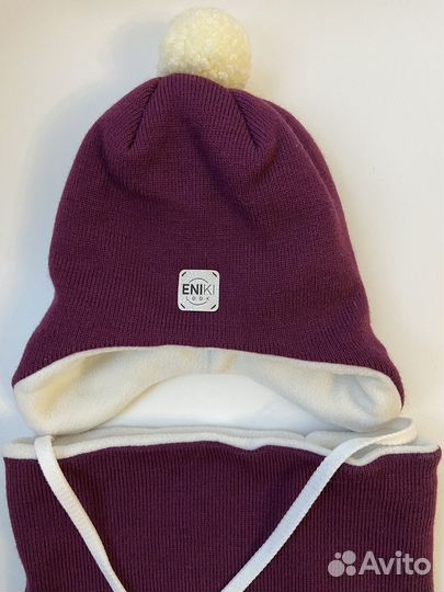 Комплект шапка и снуд