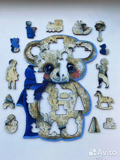 Деревянные пазлы
